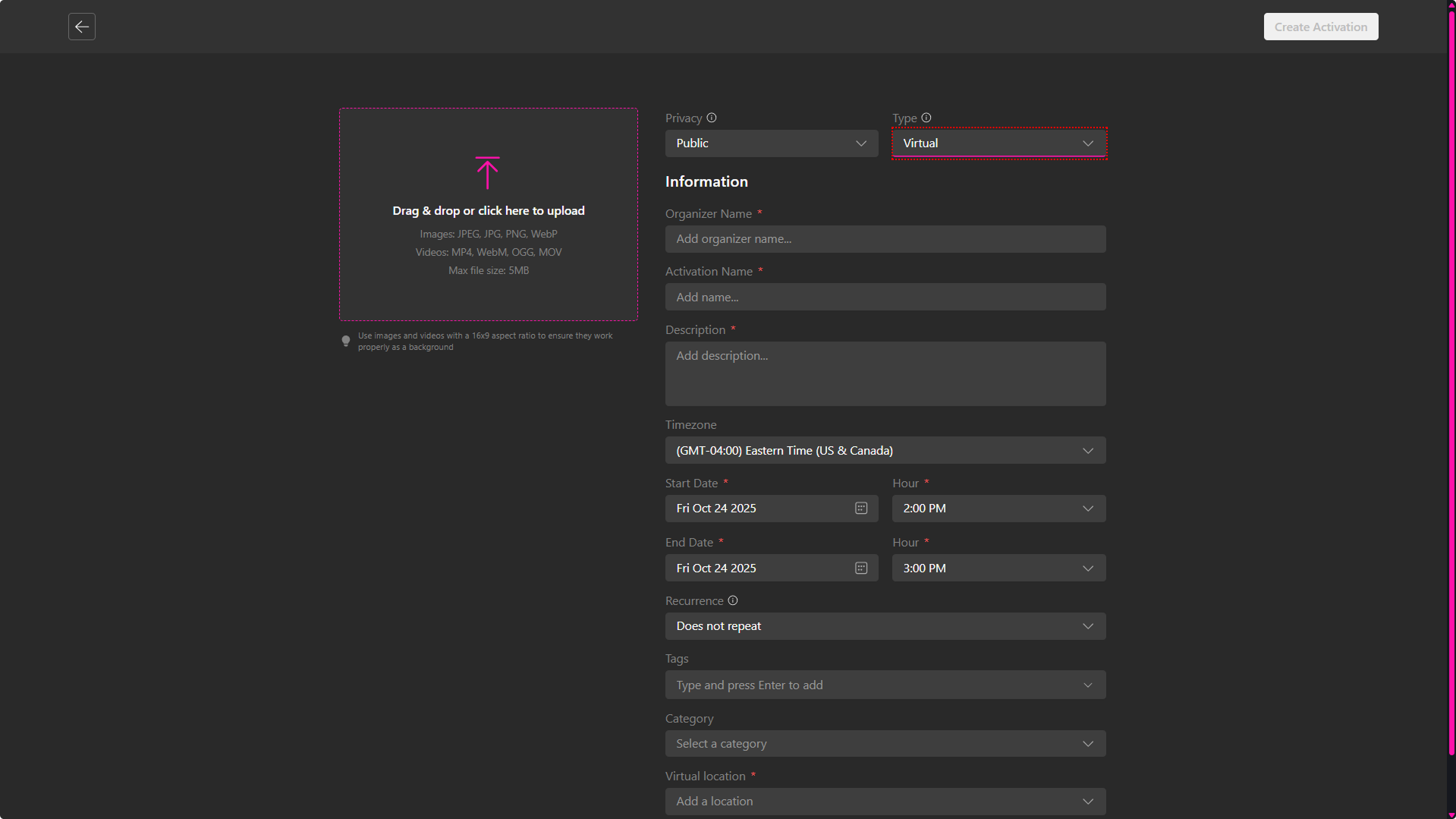 Crear Avatar Personalizado